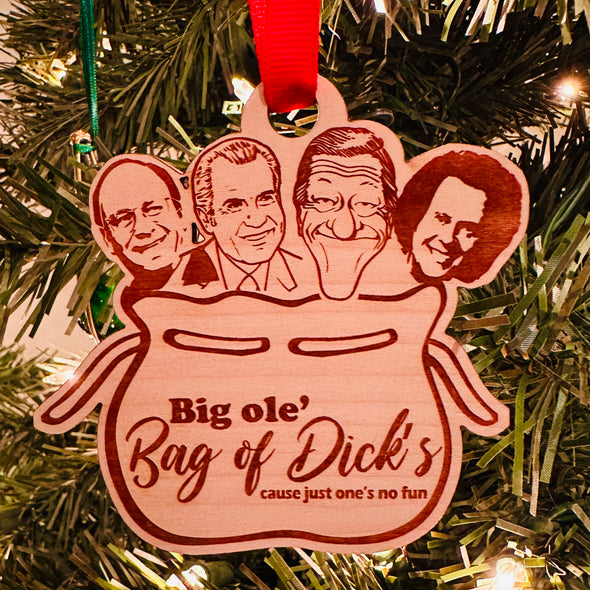 Big ole Bag of Dick’s Ornament