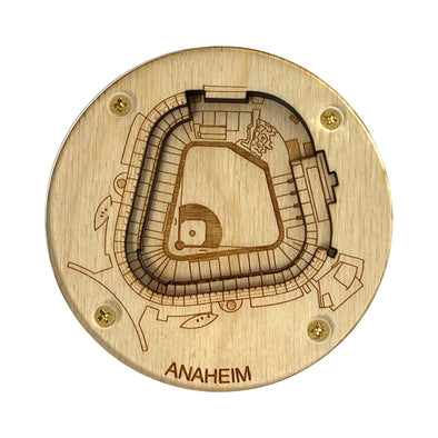 Anaheim, California Coaster Art (Angel Stadium of Anaheim)