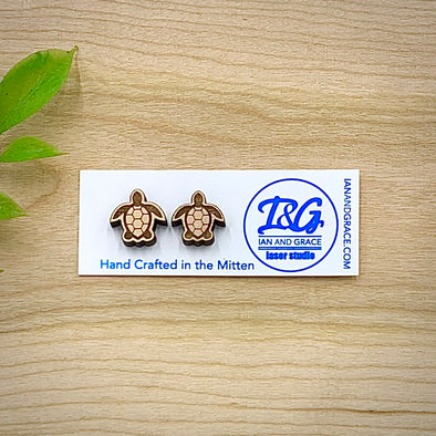 Turtle Stud Earrings