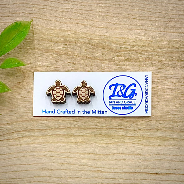 Turtle Stud Earrings